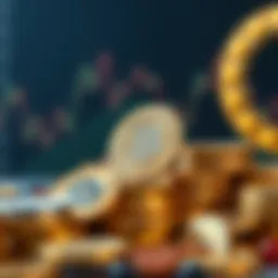 Visual representation of crypto index fund diversification