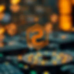 Illustration depicting a distributed ledger network.