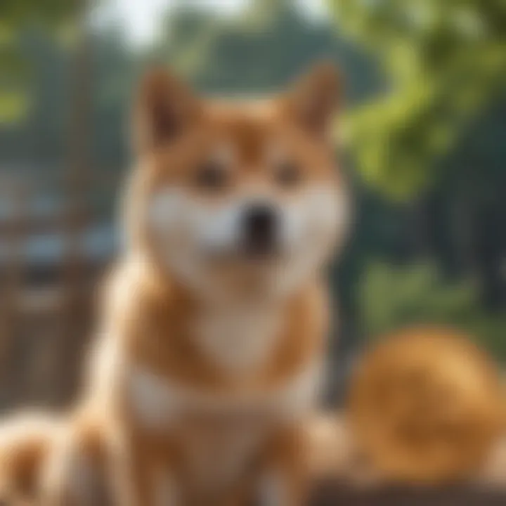 Shiba Inu cryptocurrency logo