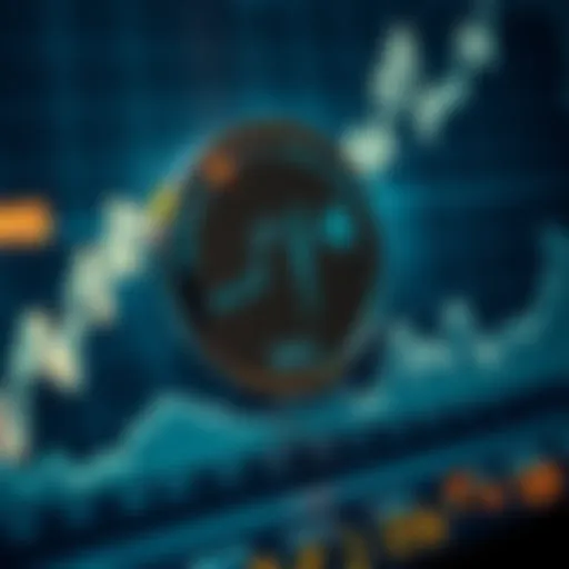 Graph showcasing SKL coin price fluctuations over time