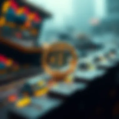 A visual representation of blockchain technology